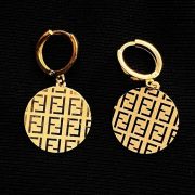 نیم ست طلا 18 عیار زنانه سوزیانا مدل فندی کد 7 - Image 6