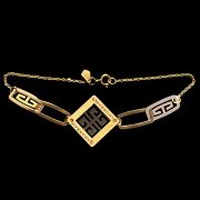 نیم ست طلا 18 عیار زنانه سوزیانا مدل جیوانچی کد 1 - Image 5