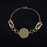 نیم ست طلا 18 عیار زنانه سوزیانا مدل فندی کد 1 - Image 4