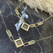 نیم ست طلا 18 عیار زنانه سوزیانا مدل جیوانچی کد 1 - Image 2