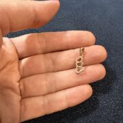 پلاک آویز زنانه سوزیانا مدل قلب 3 - Image 3