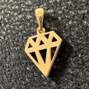 پلاک آویز زنانه سوزیانا مدل الماس - Image 3