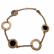 دستبند نقره 925 عیار مدل بولگاری رزگلد S - Image 2