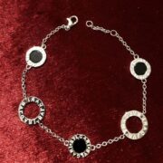 دستبند نقره 925 عیار مدل بولگاری دو S - Image 3