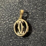 پلاک آویز طلا 18 عیار زنانه سوزیانا مدل شنل - Image 2