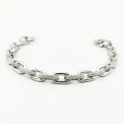 دستبند نقره 925 عیار مدل کارتی نگین دار Y - Image 3