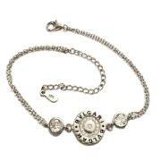 دستبند نقره 925 عیار مدل طرح بولگاری H