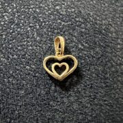 پلاک آویز زنانه سوزیانا مدل قلب 5