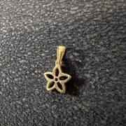 پلاک آویز زنانه سوزیانا مدل گلبرگ