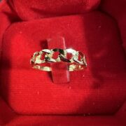 انگشتر طلا 18 عیار زنانه مدل کارتیر کد 3 - Image 2