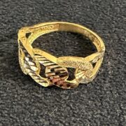 انگشتر طلا 18 عیار زنانه مدل کارتیر کد 1 - Image 2