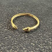 انگشتر طلا 18 عیار زنانه مدل نیزه - Image 3