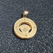 پلاک آویز طلا 18 عیار مدل ورساچه - Image 2