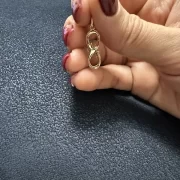 پلاک آویز زنانه سوزیانا مدل بینهایت S2-1 - Image 2