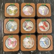 آویز گردن طلا 18 عیار مدل پروانه رنگی 130 سوت - 0.13 گرم - Image 2