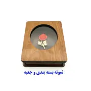 آویز گردنبند طلا 18 عیار مدل گل رنگبندی متنوع - Image 6