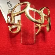 انگشتر طلا 18 عیار زنانه مدل برگ کد 22 - Image 3