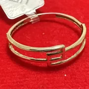 انگشتر طلا 18 عیار زنانه مدل مستطیل مینیمال - Image 3