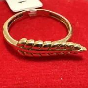 انگشتر طلا 18 عیار زنانه مدل برگ - Image 4