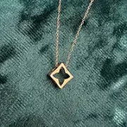 گردنبند طلا 18 عیار سوزیانا مدل ال وی