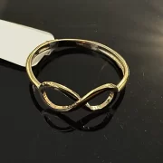 انگشتر طلا 18 عیار زنانه مدل بینهایت کد 002 - Image 3