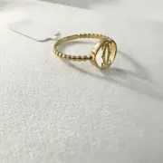 انگشتر طلا 18 عیار زنانه مدل سی کد 50 - Image 3