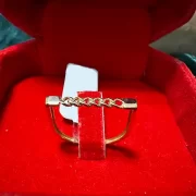 انگشتر طلا 18 عیار زنانه سوزیانا مدل سی تی 2 - Image 2