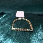 انگشتر طلا 18 عیار زنانه سوزیانا مدل سی تی 2 - Image 3