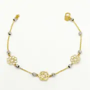 دستبند طلا 18 عیار زنانه سوزیانا مدل الماس - Image 2