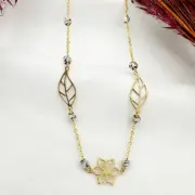 دستبند طلا 18 عیار زنانه سوزیانا مدل گلی - Image 3