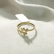 انگشتر طلا 18 عیار زنانه مدل هشتگ کد 45