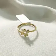 انگشتر طلا 18 عیار زنانه مدل هشتگ کد 45 - Image 3