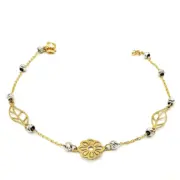 دستبند طلا 18 عیار زنانه سوزیانا مدل گل بهار - Image 3