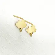 گوشواره طلا 18 عیار زنانه مدل ابر کد 203