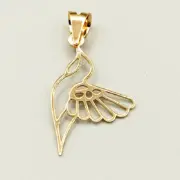 پلاک آویز طلا 18 عیار سوزیانا مدل پرنده - Image 2