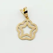 پلاک آویز طلا 18 عیار سوزیانا مدل ستاره مینی - Image 2