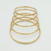 النگو طلا 18 عیار سوزیانا مدل آینه ای - Image 3