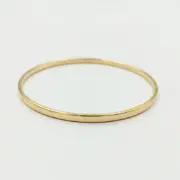 النگو طلا 18 عیار سوزیانا مدل آینه ای - Image 2