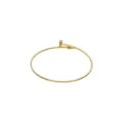 دستبند طلا 18 عیار سوزیانا مدل کارتیر میخی - Image 4