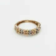 انگشتر طلا 18 عیار زنانه سوزیانا مدل سیتا کد 3