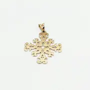 پلاک آویز طلا 18 عیار سوزیانا مدل مینیاتور مکس