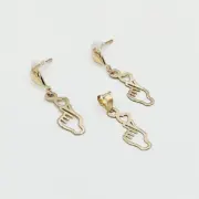 ست طلا 18 عیار زنانه سوزیانا مدل دست و قلب