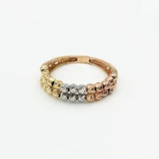 انگشتر طلا 18 عیار زنانه سوزیانا مدل سیتا کد 2