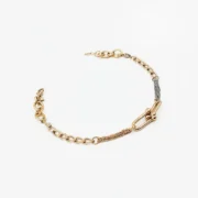 دستبند طلا 18 عیار زنانه سوزیانا مدل تیفانی تی - Image 2