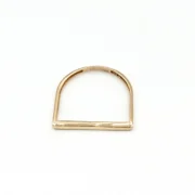 انگشتر طلا 18 عیار زنانه سوزیانا مدل کات