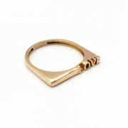 انگشتر طلا 18 عیار زنانه سوزیانا مدل Love - Image 2