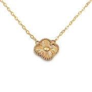 گردنبند طلا 18 عیار سوزیانا مدل ون کلیف
