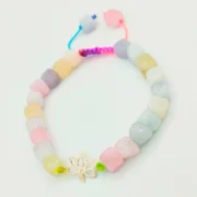 دستبند طلا 18 عیار زنانه سوزیانا مدل برگ کد 11