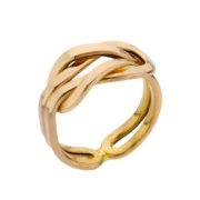 انگشتر طلا 18 عیار زنانه سوزیانا مدل پیچک - Image 2