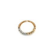 انگشتر طلا 18 عیار زنانه سوزیانا مدل سیتا کد 10 - Image 2